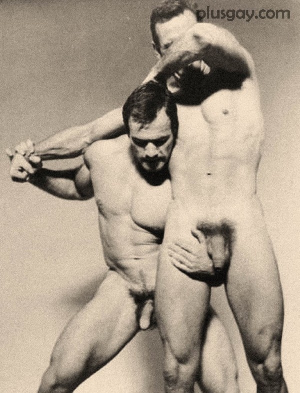  Two Greco Roman Wrestlers c1910 (MeisterDrucke 665060)