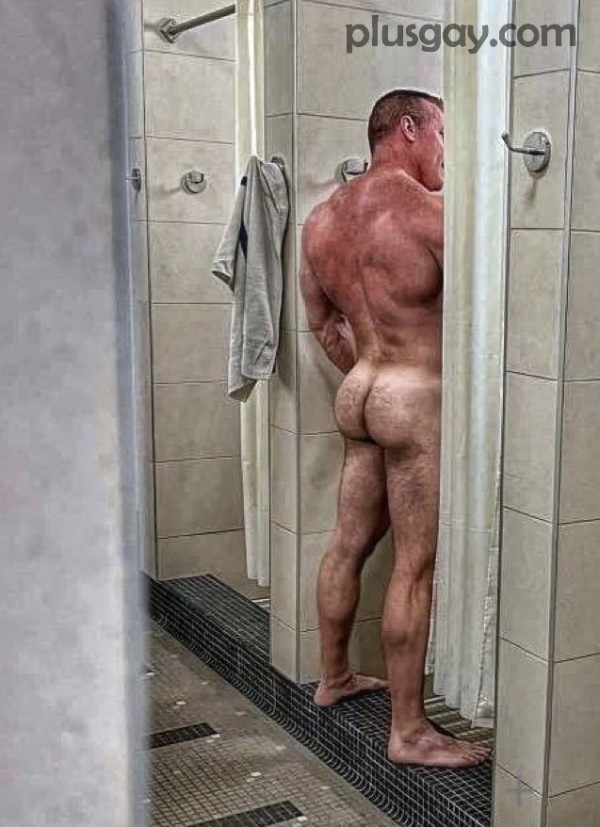 Gym shower daddy