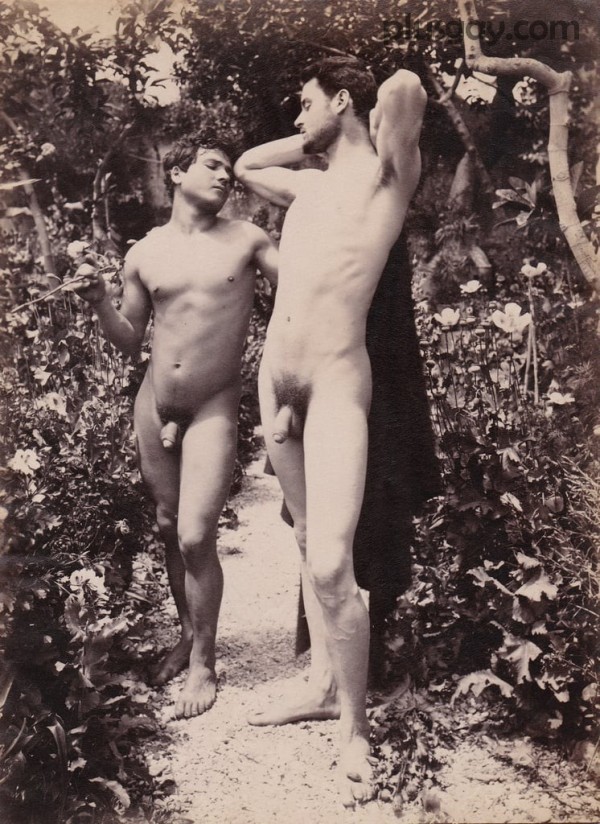 Wilhelm von Gloeden study of two male nudes c1900 (MeisterDrucke 841821)