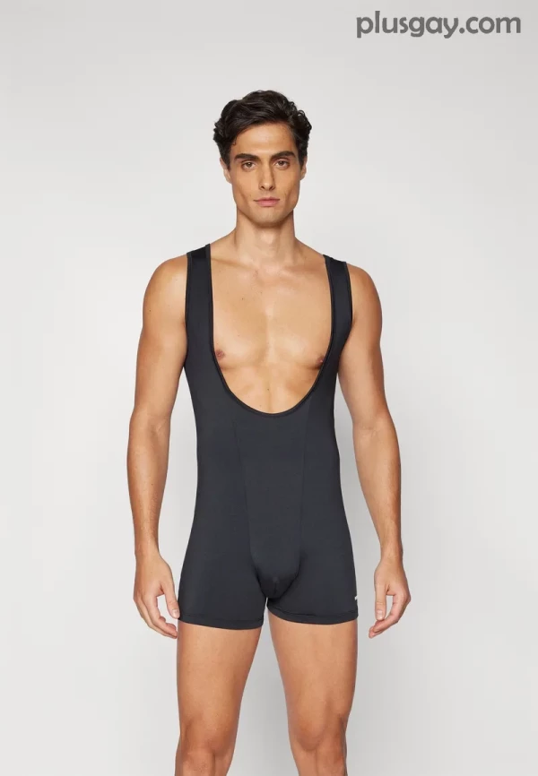 Palomo SWIM BODY - Bañador - black