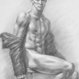 Drawing-Man-160932-Drawing-by-Hongtao-Huang-Artmajeureec8f51322cbd2d8